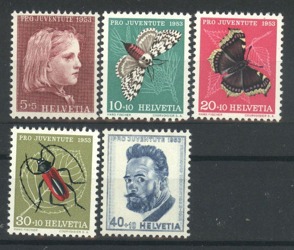 Tutti i francobolli: 1953, Pro Juventute ** – Usato da Willisau venduto da Vollstempel