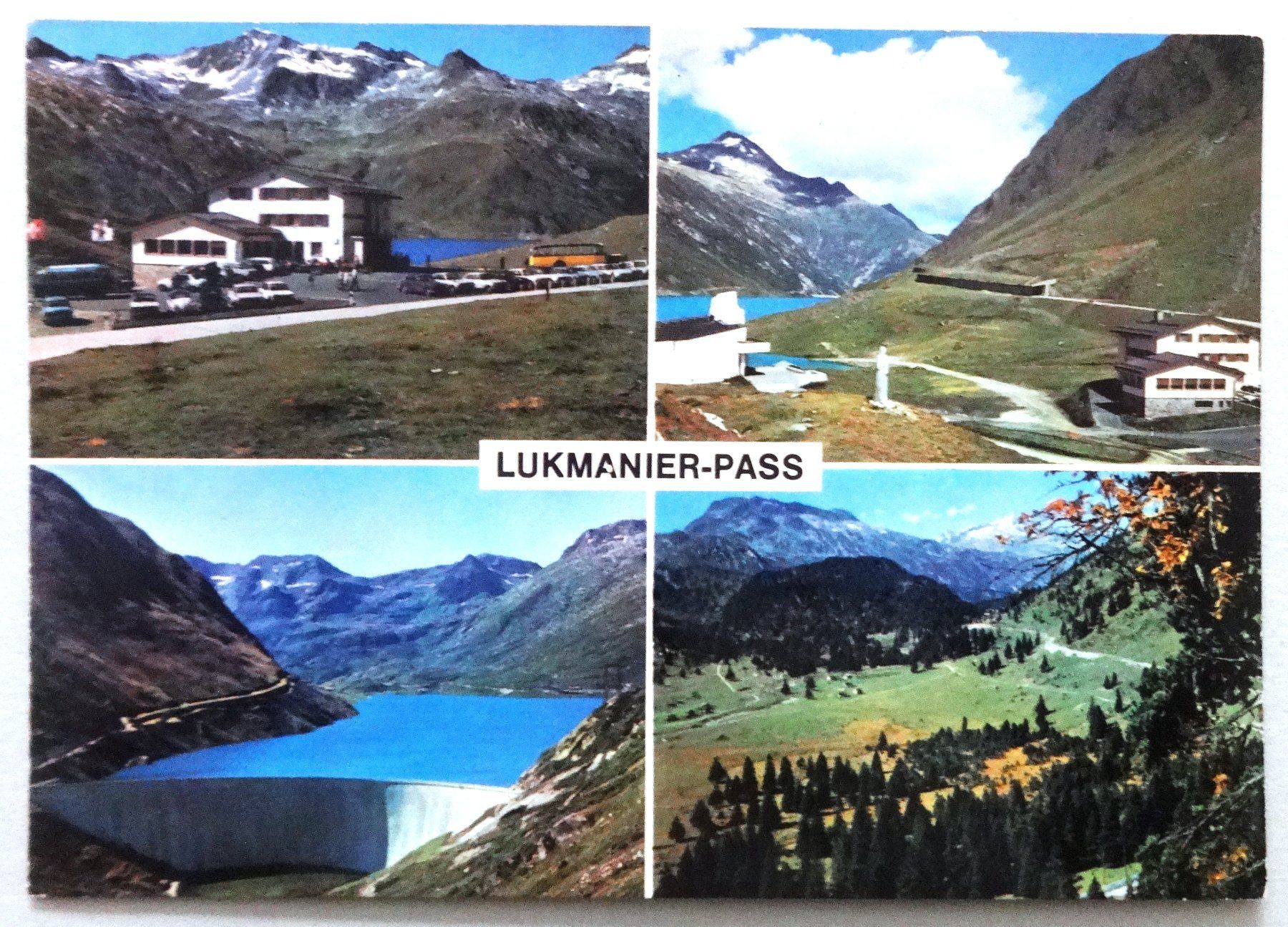 Cartoline postali: Lukmanier-Pass – Usato da Fétigny venduto da Billy2miny