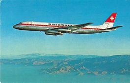 SR BORDPOST Überführung DC-8 - bisher unbekannt