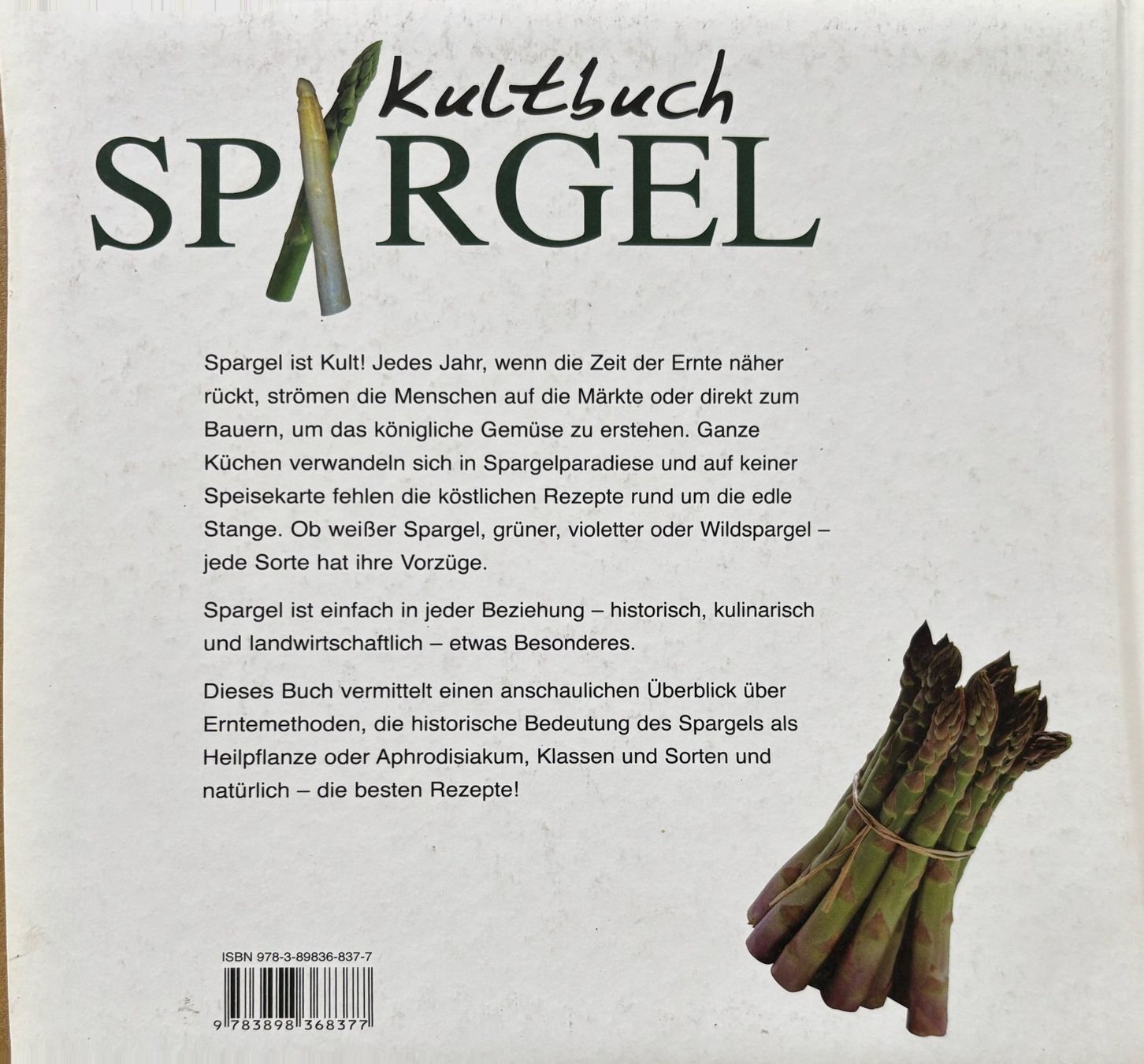 Libri: Kultbuch Spargel – Nuovo (secondo la descrizione) da Sarnen venduto da Livres 1