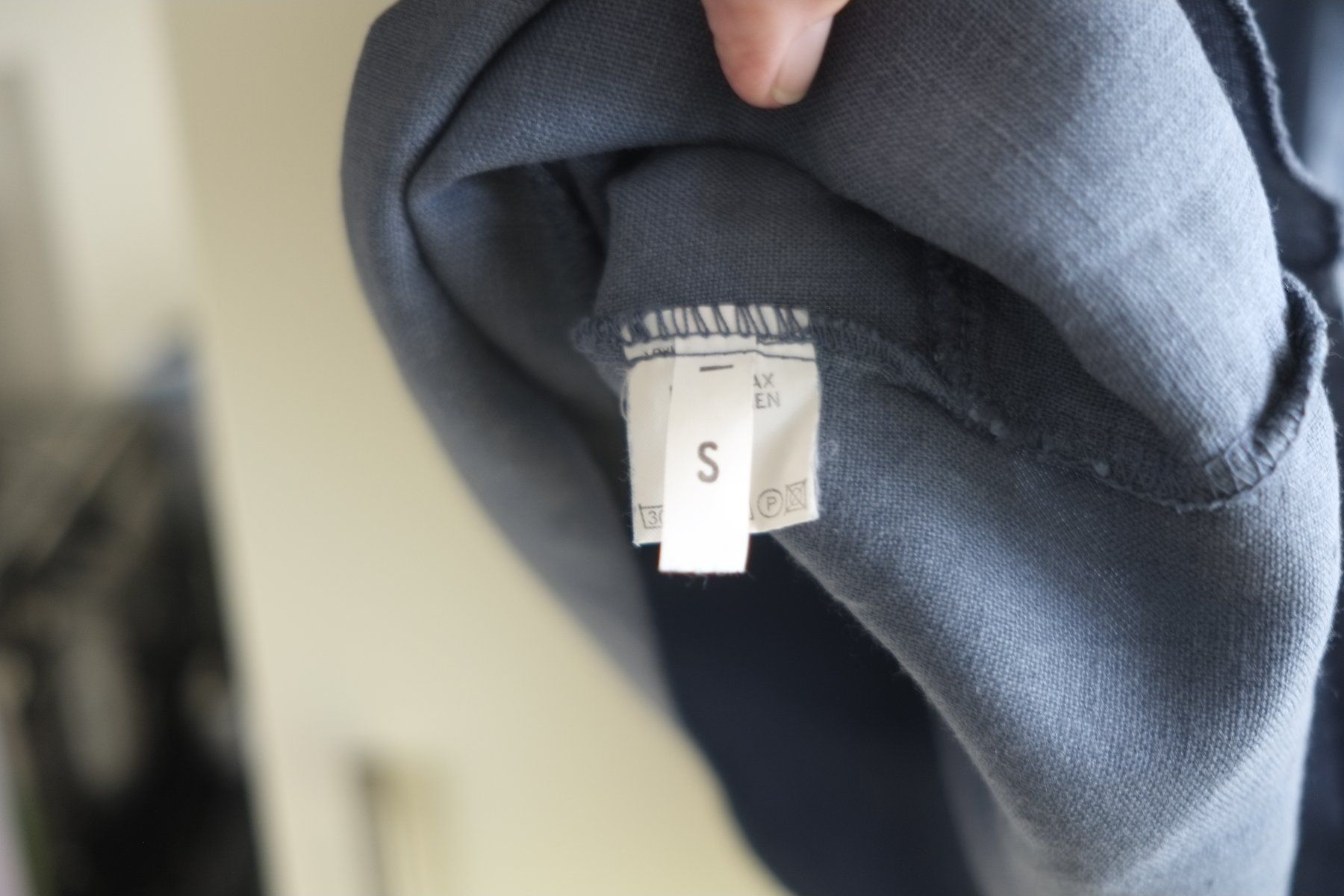 Colora Vestiti: Leinenkleid blau von Colora Grösse S – Usato da Cham venduto da paradora 4