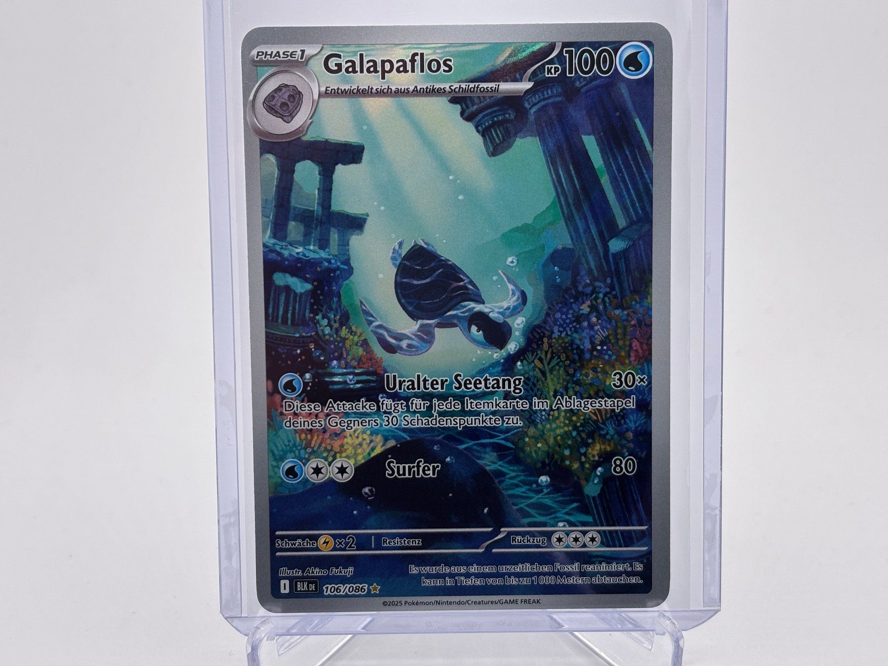 Pokémon Carte collezionabili: Schwarze Blitze - Galapaflos  (BLK 106) - DE – Nuovo (secondo la descrizione) da Allschwil venduto da Bullach