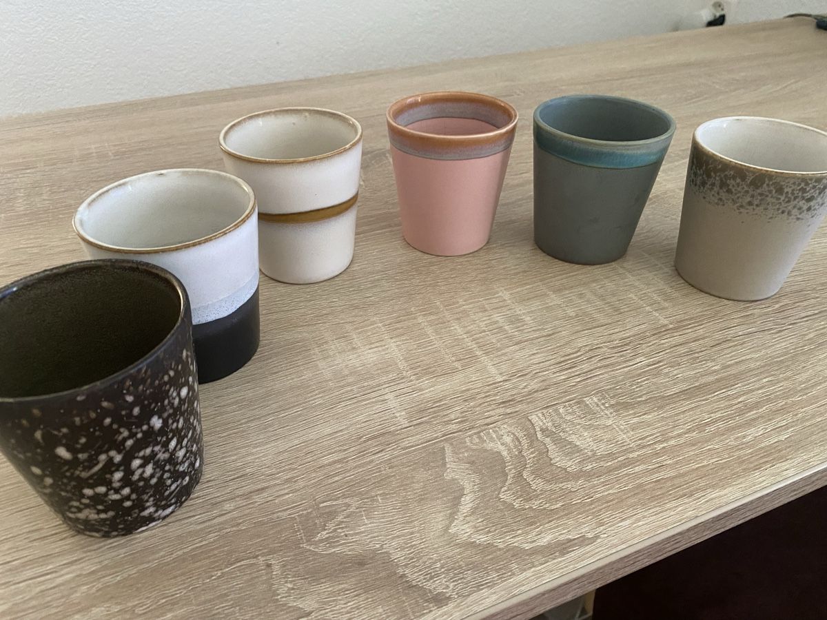 Tassen: 6 Kaffeetassen – Gebraucht aus Dornach von Dlimi
