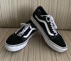 Vans Old Skool Sneaker Schwarz mit weissem Streifen Gr. 40,5