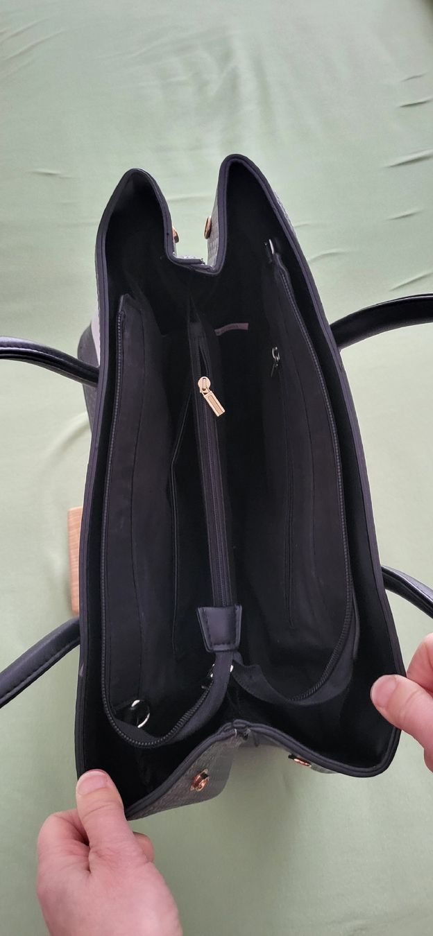 Borse da donna: Tasche Schwarz, Grau , Weiss – Nuovo (secondo la descrizione) da Lyss venduto da Glugg 1