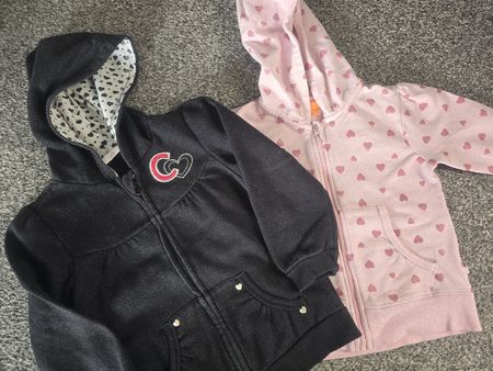 2 Mädchen Sweatjacke 🩷 gr.92