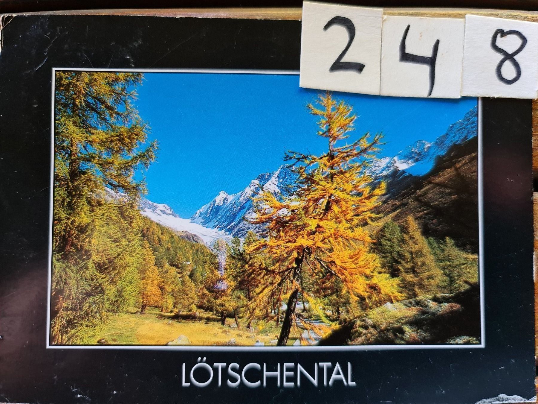 Cartoline postali: Ansichtskarte Lötschental 2001 – Usato da Dintikon venduto da Vexi