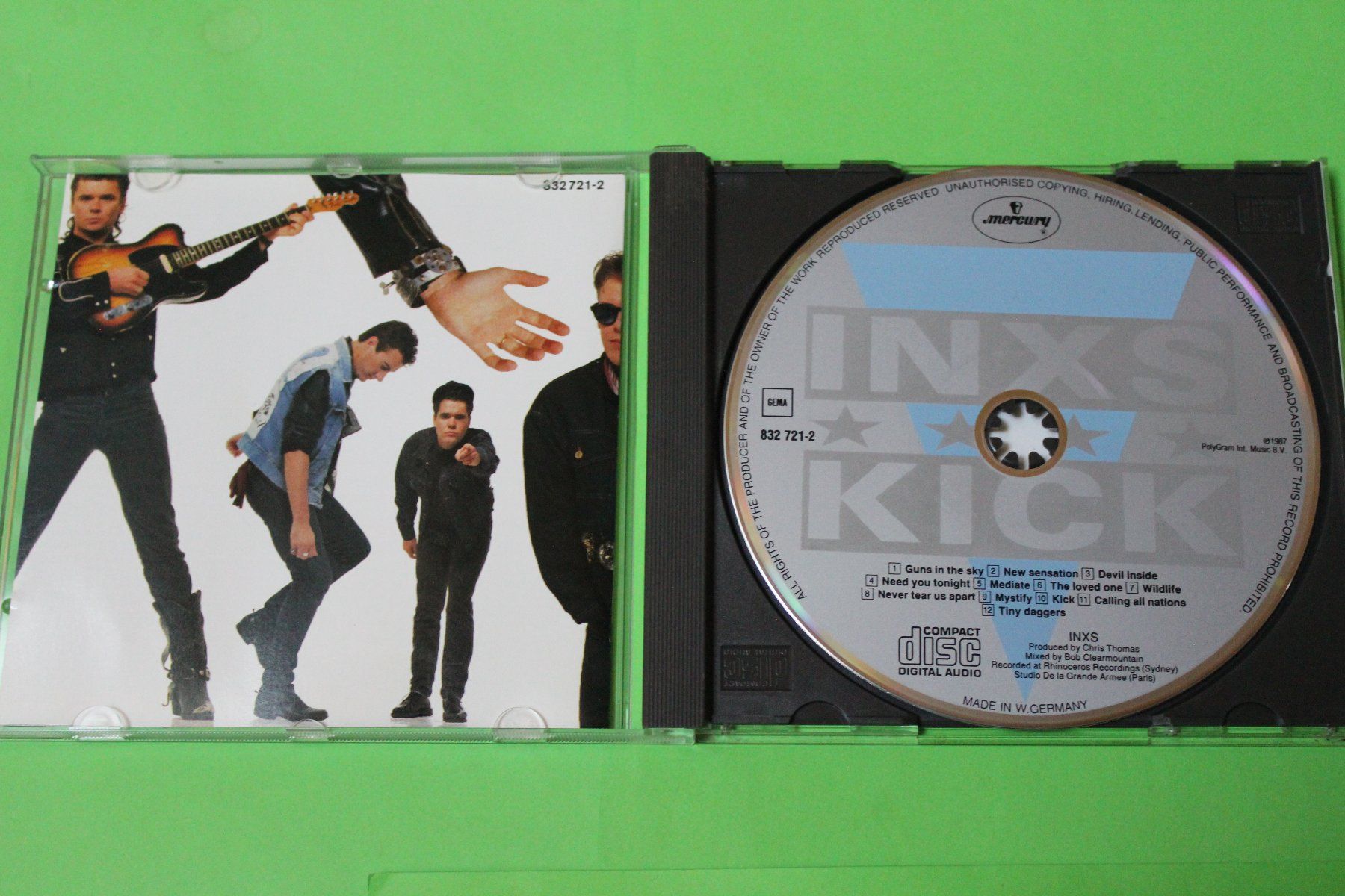 CD: INXS - KICK CD aus den 80ern 1987 – Usato da Tübach venduto da JamesStone 3