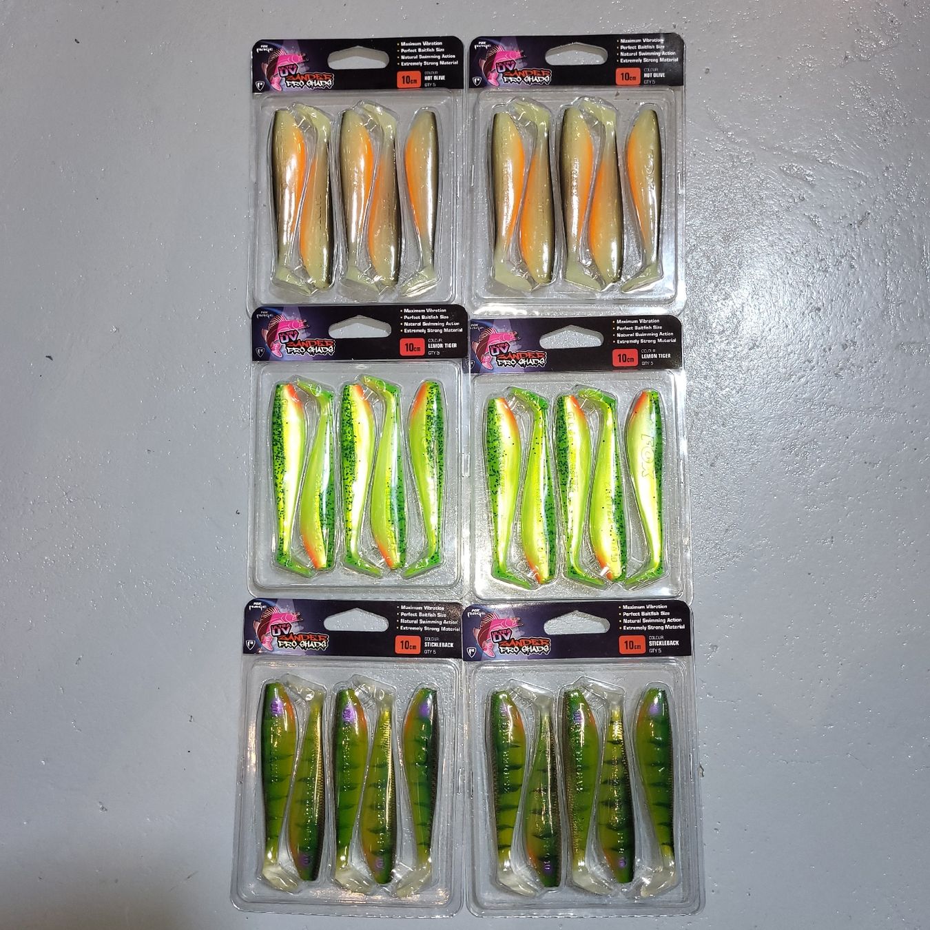 Esche: leurre fox zander pro shad 10 cm  – Nuovo e nell'imballaggio originale da Lentigny venduto da Davide599