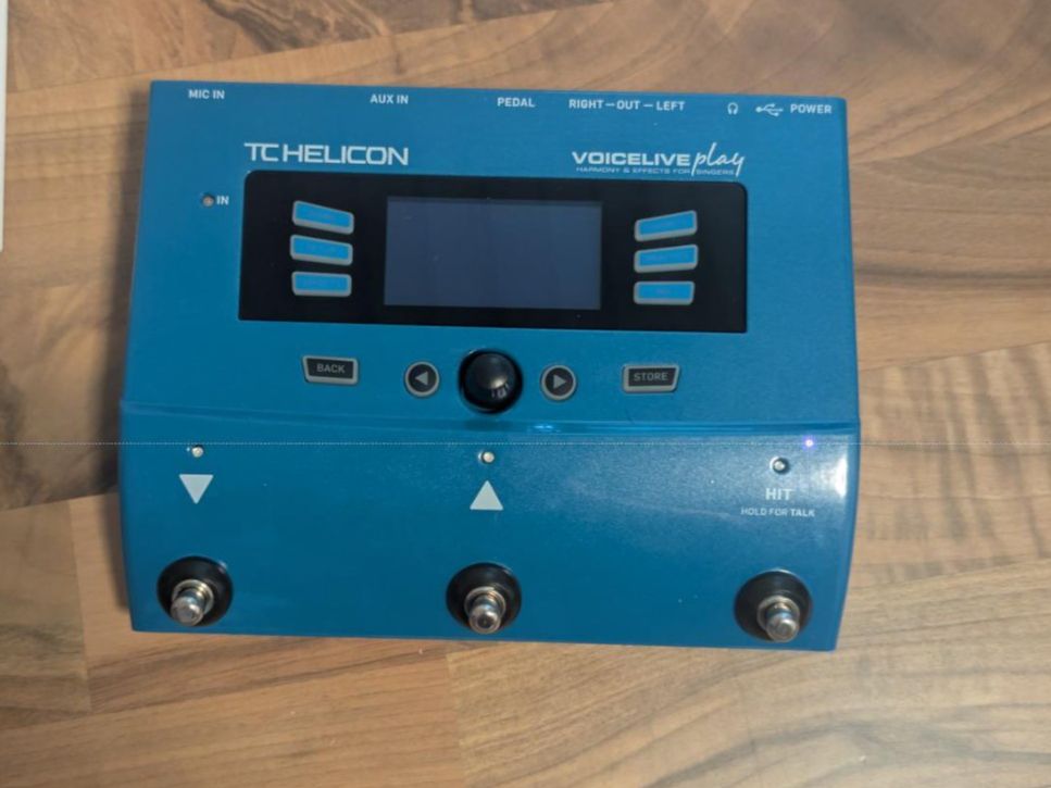 Equalizzatori: TC Helicon VoiceLive Play Effektgerät – Usato da Birrhard venduto da Norman_b2 1