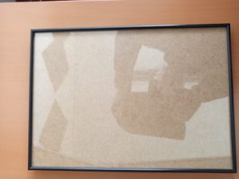 Schwarzer Bilderrahmen, neuwertig, ideal für Fotos