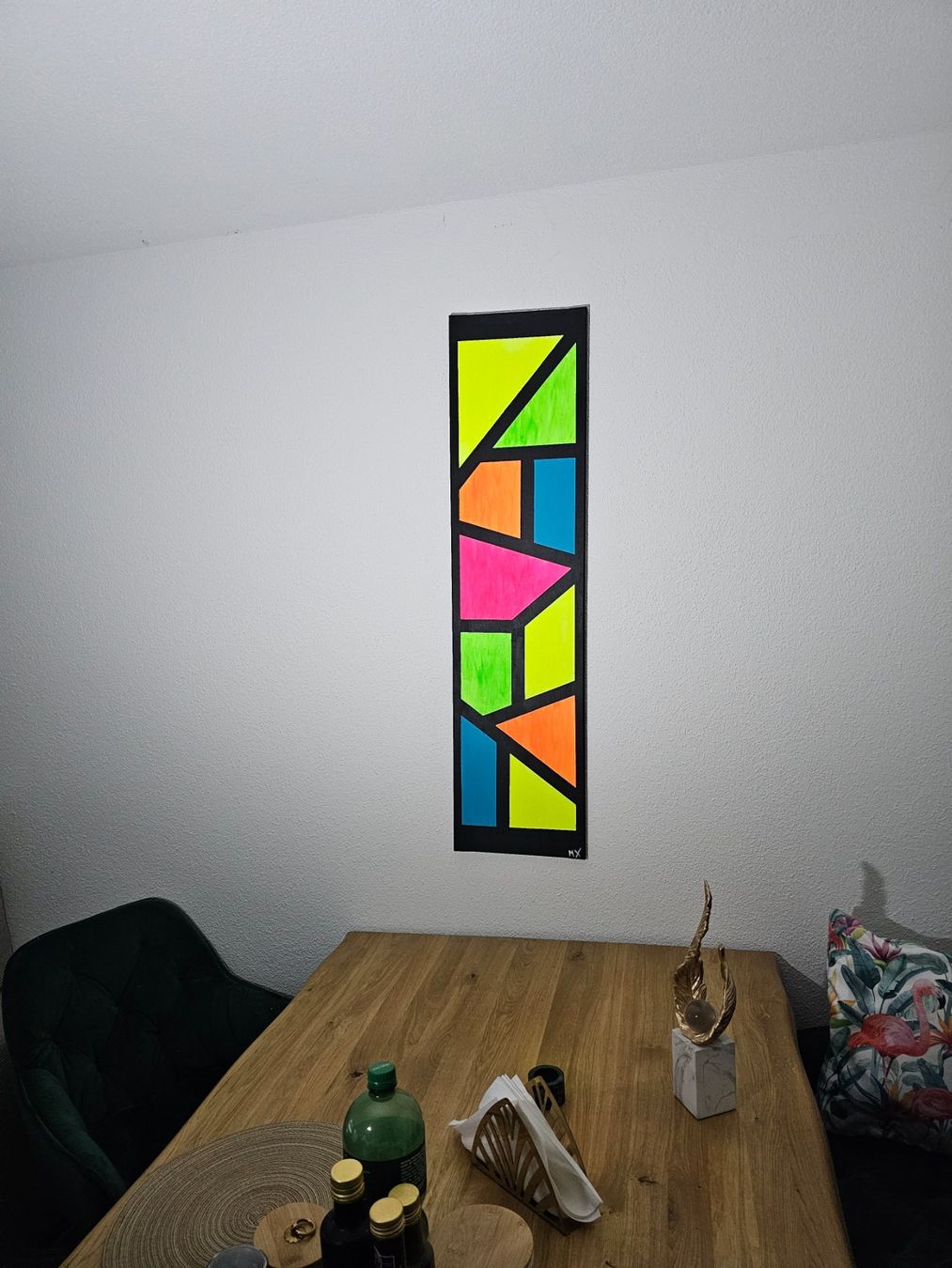 Gemälde: Bild, Acryl 30x120 cm – Gebraucht aus Kloten von mar_5s2j