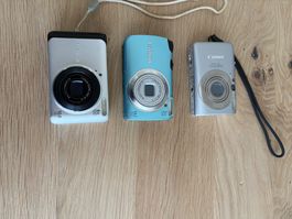 3x Canon Camara Digitalkamera / Defekt