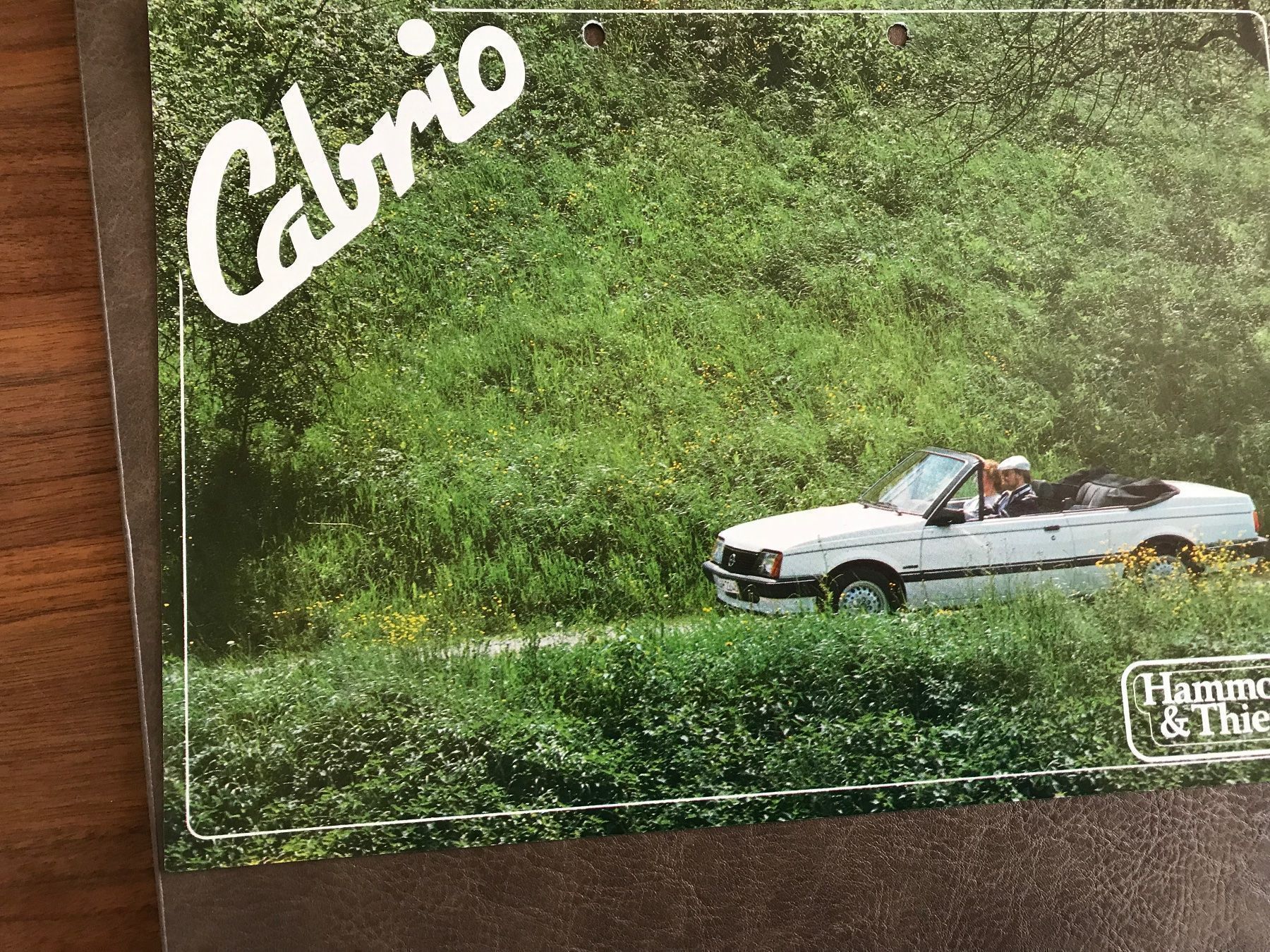Dokumente: Opel Cabrio – Gebraucht aus Balterswil von Jeko1967