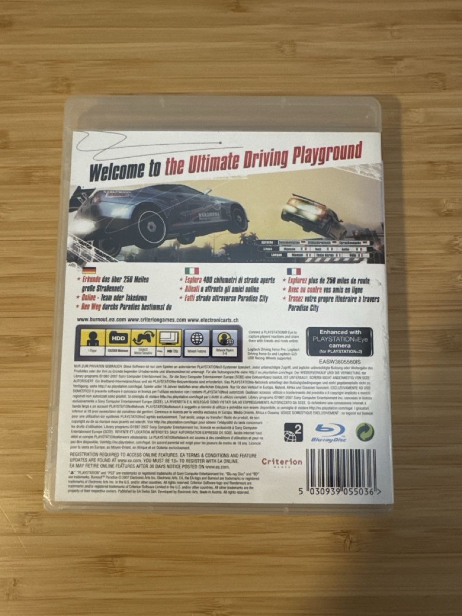 Giochi: Burnout Paradise OVP PS3 game – Usato da Kilchberg ZH venduto da ccc_5llb 1