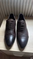Herrenschuhe Bosca, Grösse 45, Echtleder, braun (Oxford)