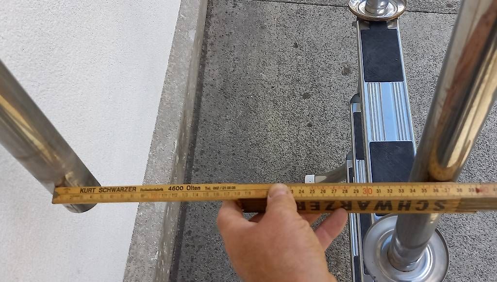 Leitern: Badeleiter, Poolleiter, 3-Tritt – Gebraucht aus Nussbaumen AG von myb_ymy9 3