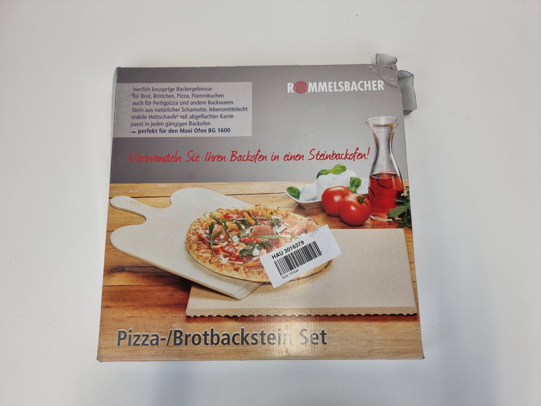 Elettrodomestici da cucina: Pizza / Brotbackstein Set – Usato da Urtenen-Schönbühl venduto da Restwert_Schoenbuehl 3