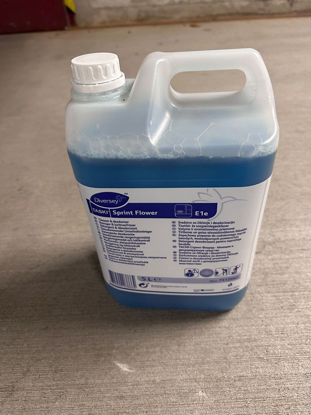 Pflegeprodukte: TASKI Sprint Flower E1e 5 l. – Neu und originalverpackt aus Urdorf von hupc 1