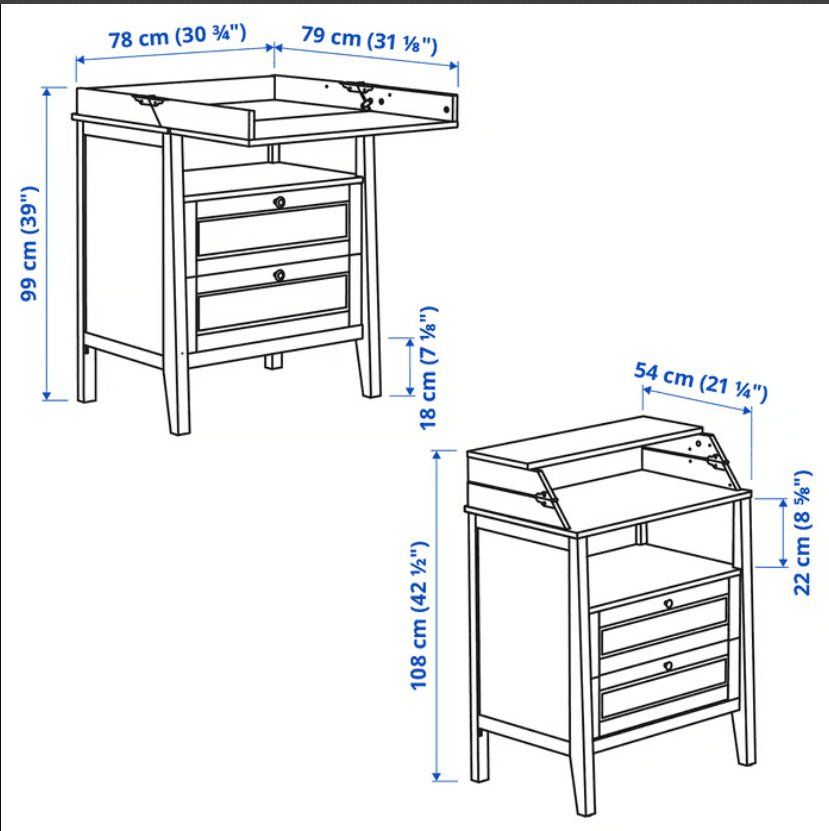 Ikea Tables à langer & accessoires: IKEA Sundvik Wickelkommode – D'occasion à Zürich par funkmasterf 6