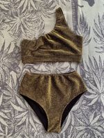 Ensemble Pole Dance✨ Cristall✨pailleté doré taille S