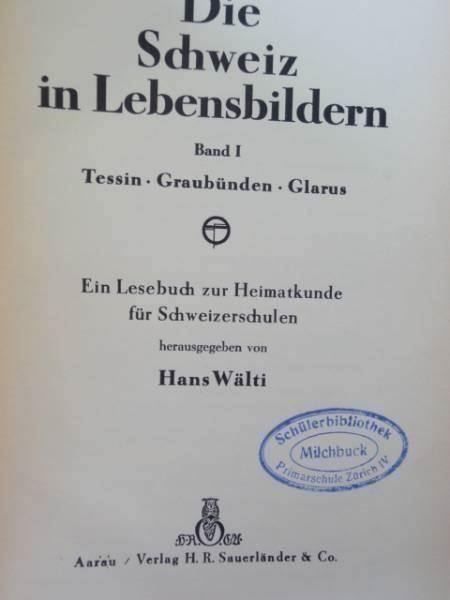 Livres: Die Schweiz in Lebensbildern – D'occasion à Chur par omonia 1
