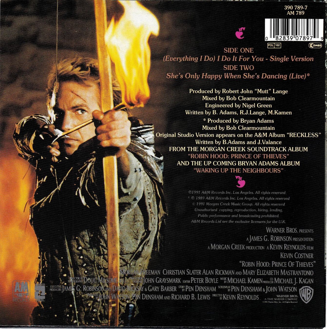 Dischi in vinile: Bryan Adams Vinyl Single von 1991 – Usato da Volketswil venduto da Abcrecords 1
