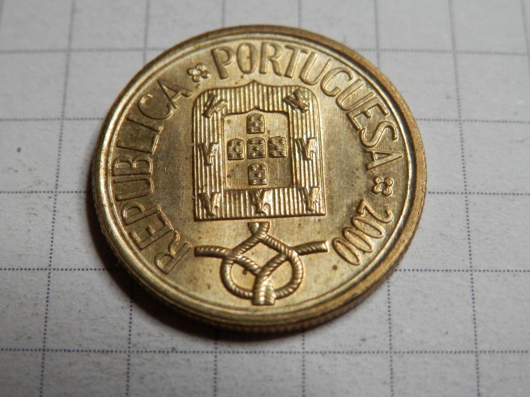 Alle Münzen: Portugal 1 Escudo, 2000 – Gebraucht aus Weiach von weiach81