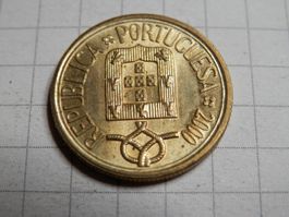 Portugal 1 Escudo, 2000