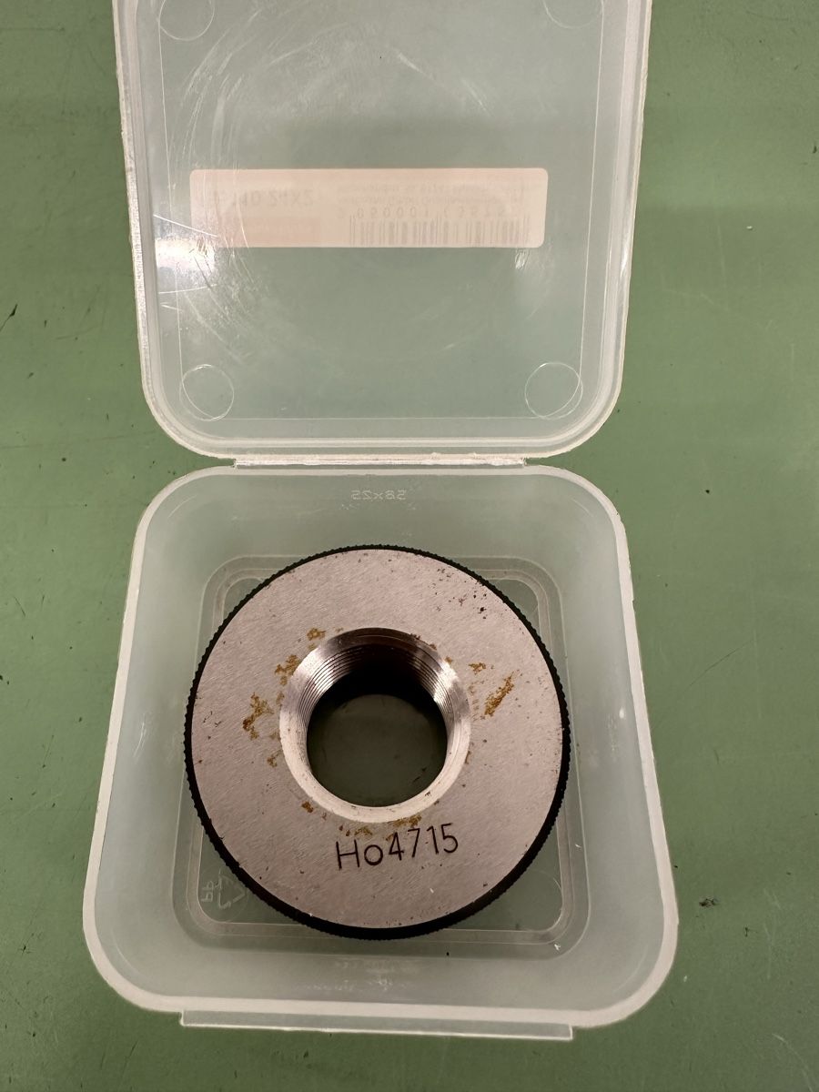 Misurare: Hoffmann Gewinde- und Ausschusslehrring, M24 x 2 – Nuovo (secondo la descrizione) da Aarberg venduto da SNMachines 1