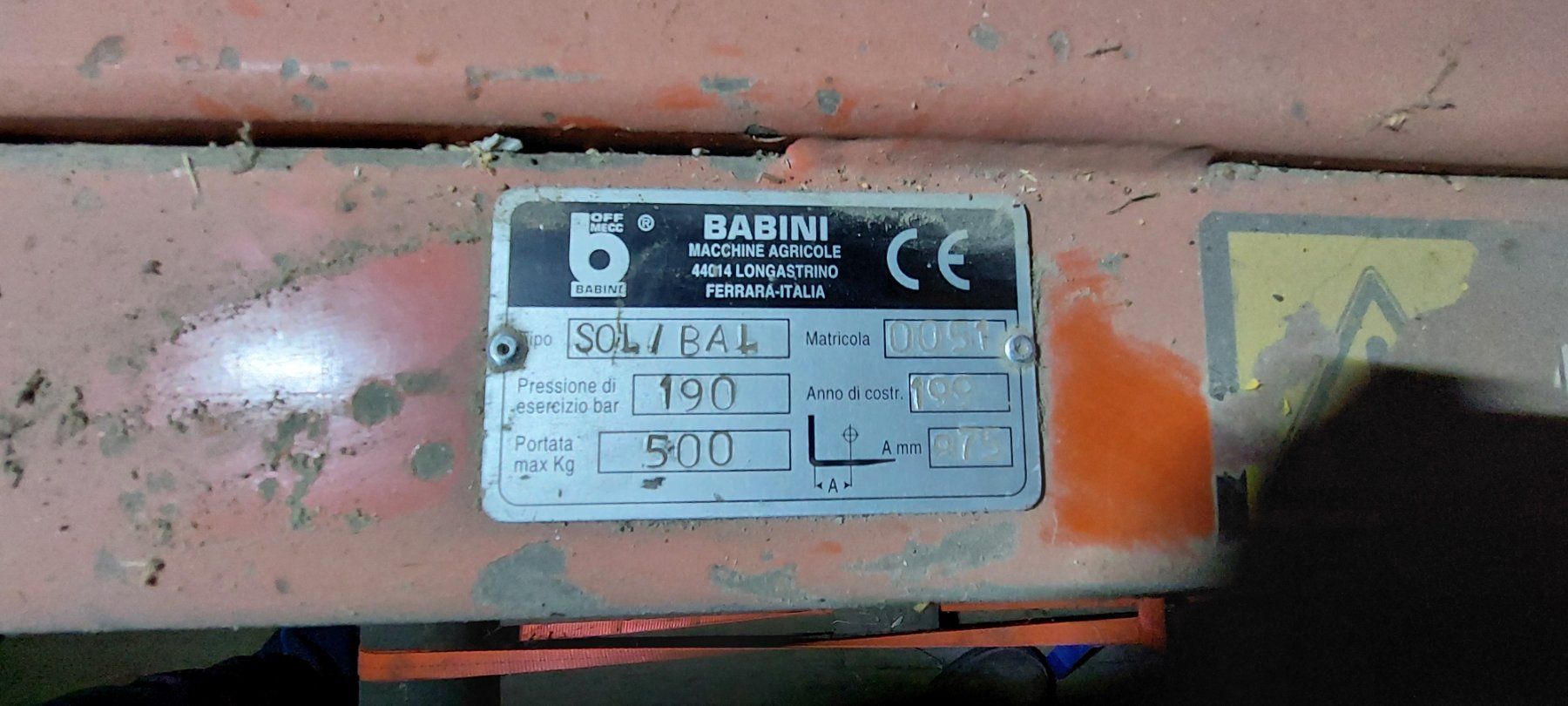 Carrelli elevatori e a forche: Heckstapler mit Gabel und Ballenzange – Usato da Lüterkofen venduto da bobbyman 2