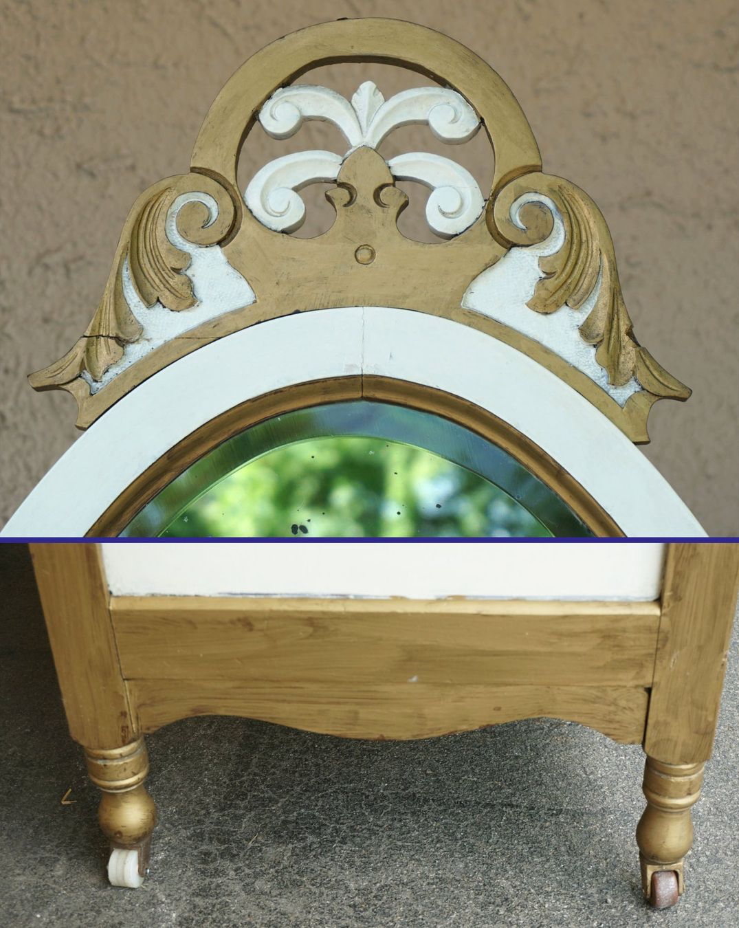Kommoden: spezielle antike Shabby Chic Spiegel Kommode – Gebraucht aus Meggen von Trouvaillen 7