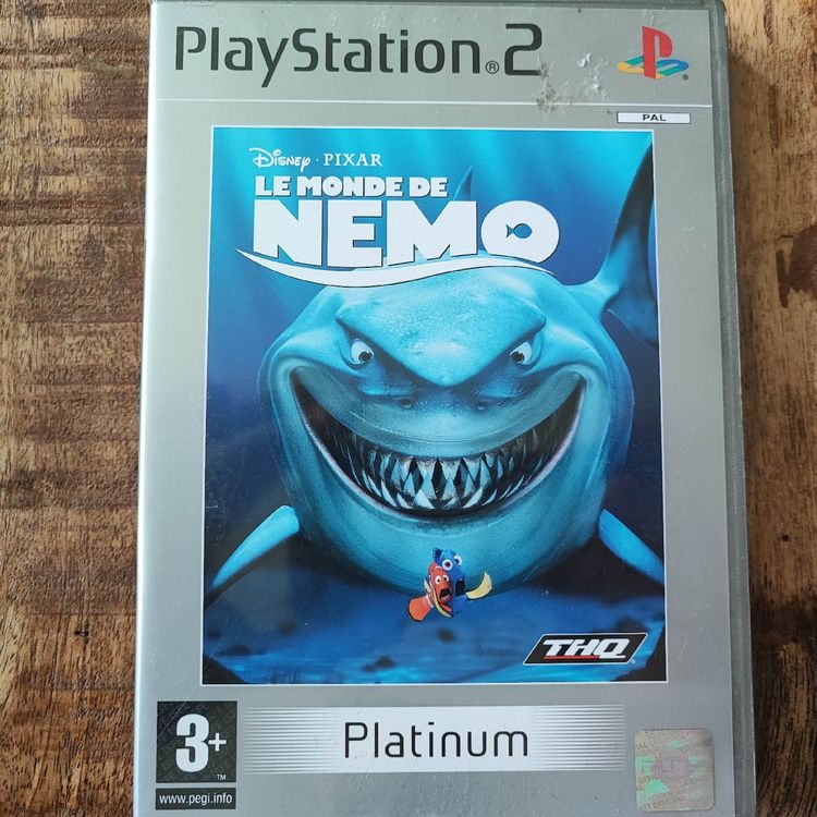 Jeu PS2 Le Monde De Nemo - Version Platinium - Bon état - Pour PlayStation 2