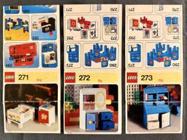 Lego 271, 272, 273, 274, 275, 293, 294 Montageanleitung