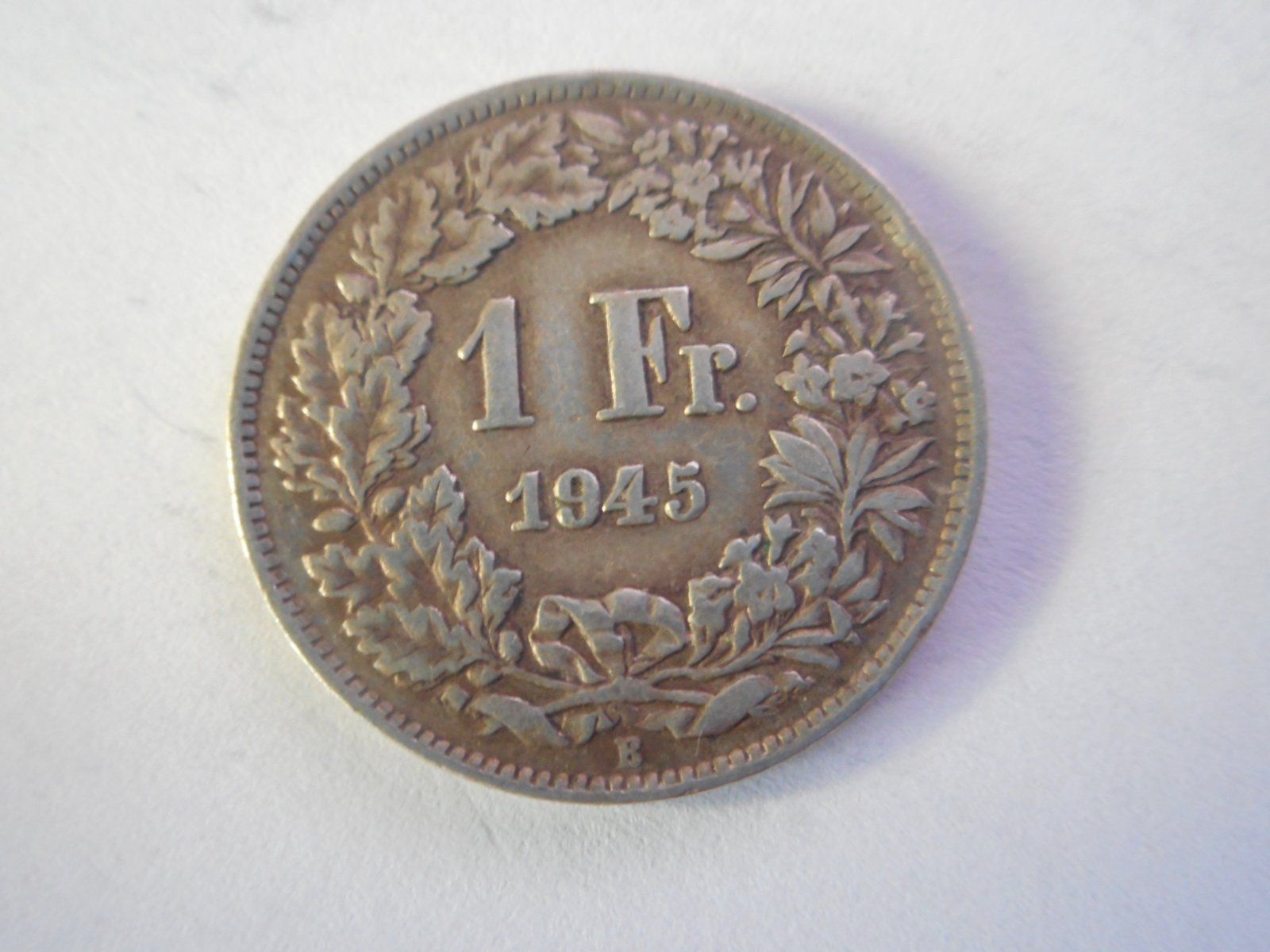Toutes les monnaies: 1 Fr. 1945 silber – D'occasion à Kriegstetten par pizlad2010
