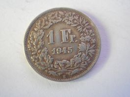1 Fr. 1945 silber
