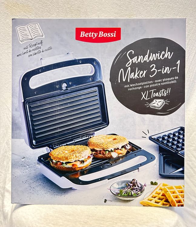 Betty Bossi Sandwich Maker 3 in 1 Kaufen auf Ricardo