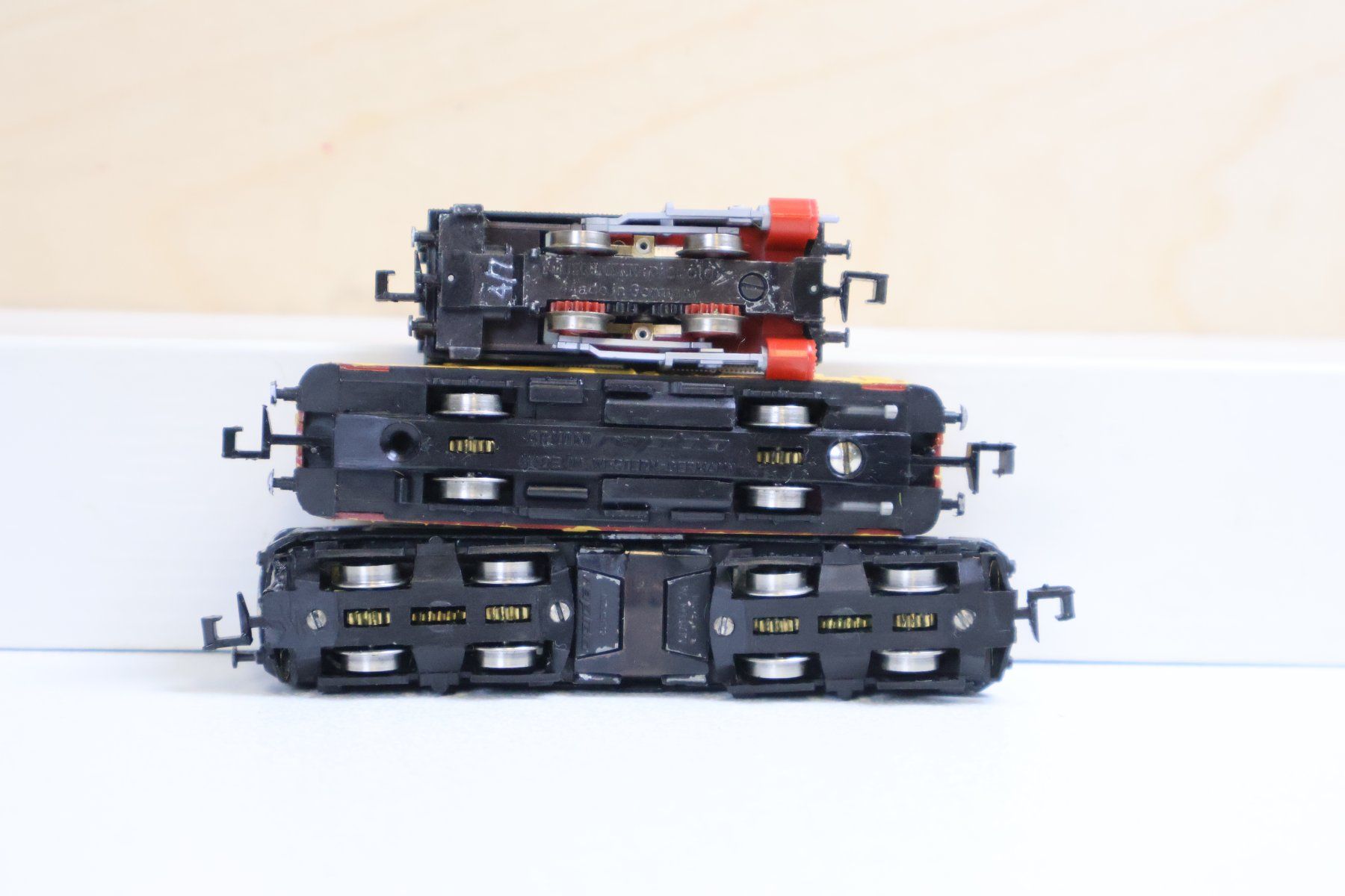 Fleischmann Modellini di ferrovie: Fleischmann/Arnold 3 x Loks - Spur N – Usato da Winterthur venduto da Monstera 6
