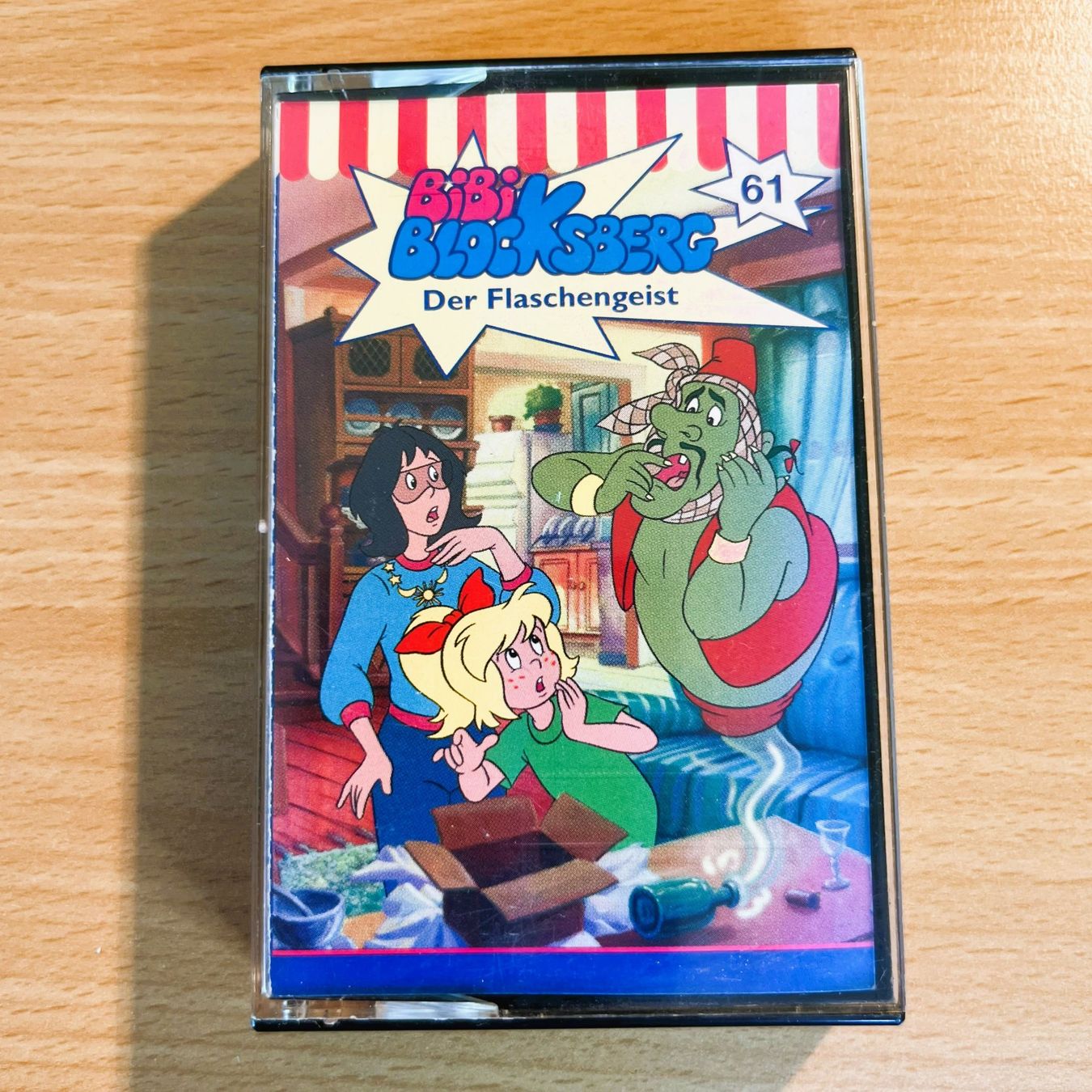Musicassette: MC - Bibi Blocksberg – Der Flaschengeist - Folge 61 – Usato da Amlikon-Bissegg venduto da riestig