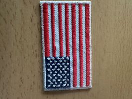 USA Flagge Aufnäher, neu, ungebraucht, Patch, Sommer-Look