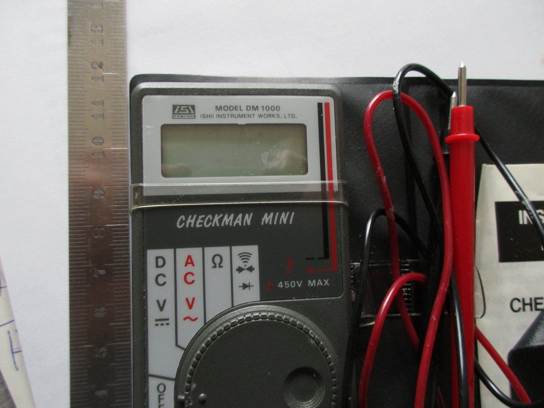 Misurare: Multimeter Ishii Teston Checkman DM 1000 – Usato da Niederwil AG venduto da Cembalo 4