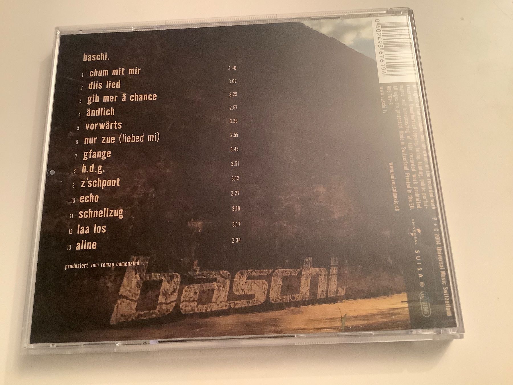 CD: Baschi / Baschi / 2004 – Usato da Dübendorf venduto da Shreck 1