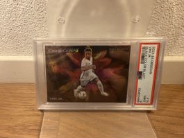 Vini Jr - 2023-24 Panini Obsidian - Black Colour Blast PSA 9