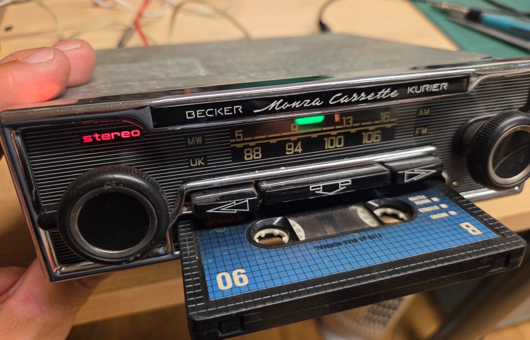 Becker Radios: Autoradio Becker Monza Cassette Kurier – Gebraucht aus Gais von Patspan 2
