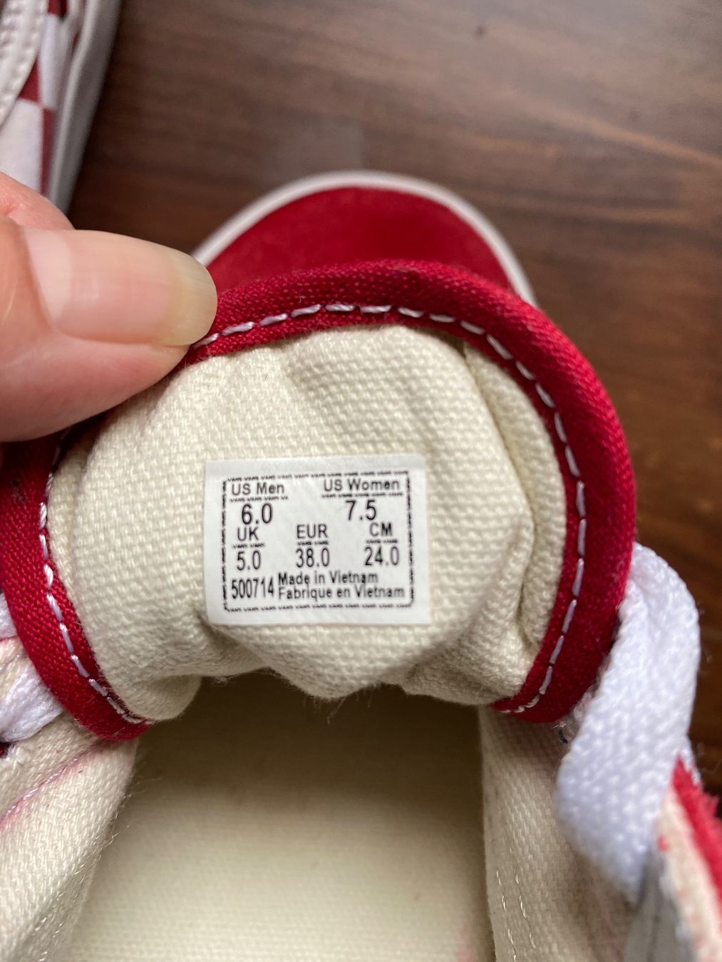 Vans Scarpe da uomo: Vans baskets 38 – Usato da Clarens venduto da OptitesJoliesChoses 2