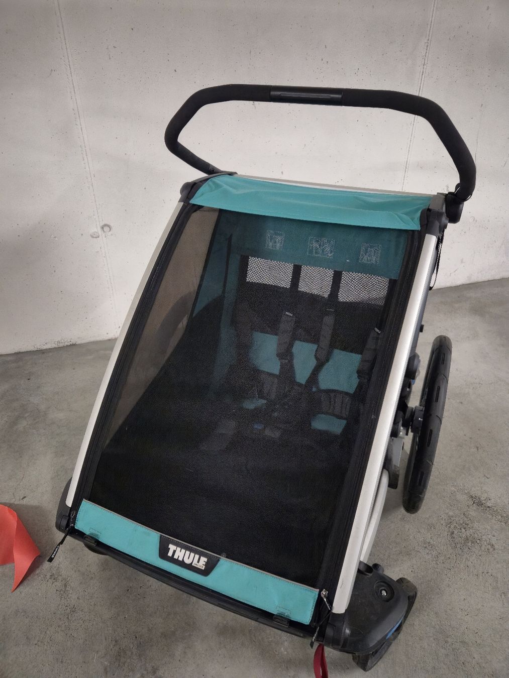 Thule Anhänger: LITE 2 Kinderanhänger türkis THULE-CHARIOT – Gebraucht aus Winkel von betan_28 2