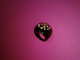 RING AUS KUSTSTOF,,MIT ZERKONIA
