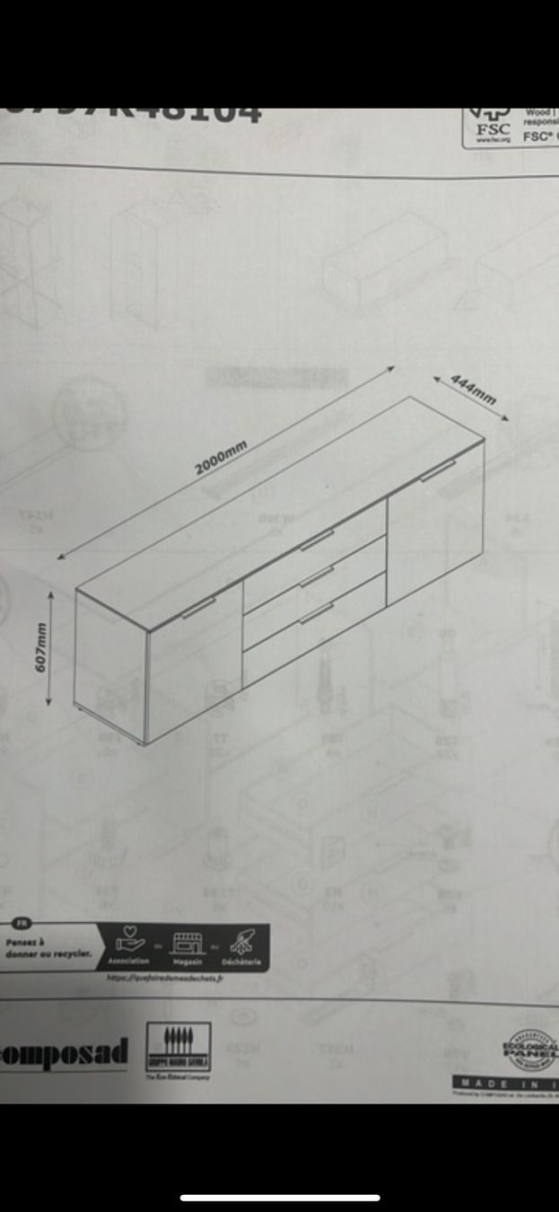Mobili TV: Tv Möbel / TV stand – Usato da Zürich venduto da ale_6jll 2