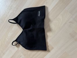 Schwarzes Sport-Top von Teveo, Grösse M, guter Zustand!