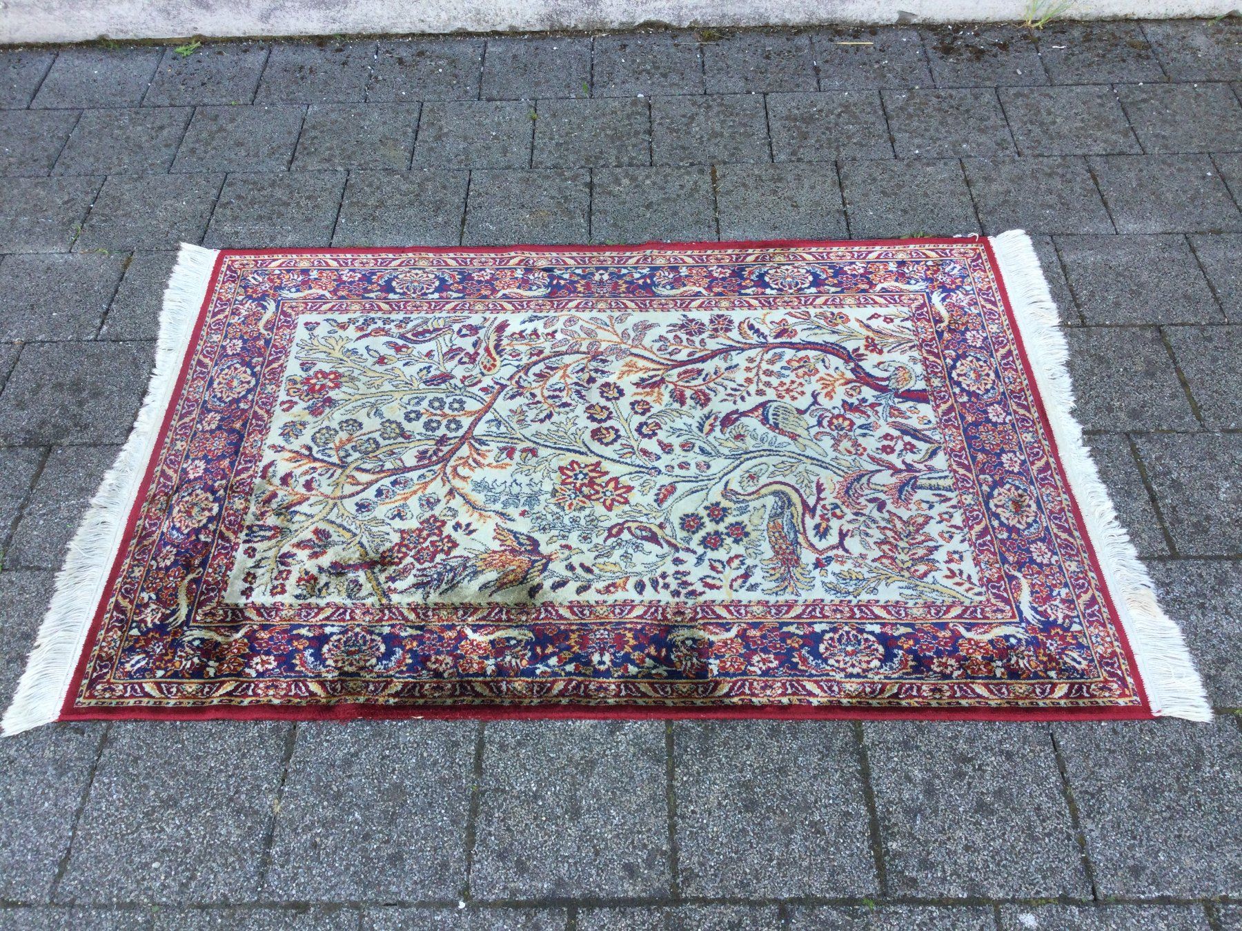 Tappeti: Gebrauchter kleinerer Tabriz Teppich – Usato da Wangen SZ venduto da kuriosum12 3